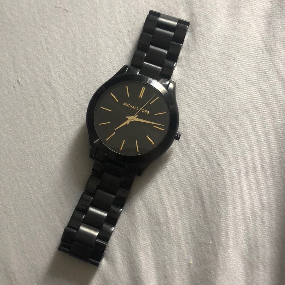 Black Michael Kors watch